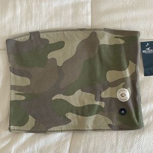 Brand new camo/ army green crop top.